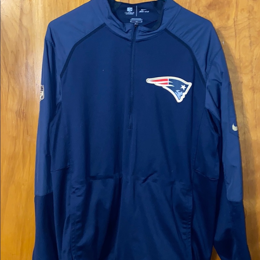 Men’s Nike NFL Patriots quarter zip jacket